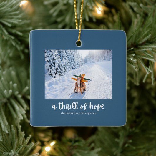 A Thrill of Hope Christmas Ornament (Boom)