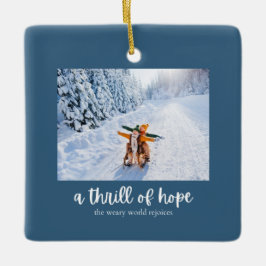 A Thrill of Hope Christmas Ornament