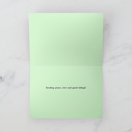 A Thrill of Hope  Inspirativity Christmas Kaart (Binnen)