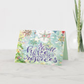 A Thrill of Hope  Inspirativity Christmas Kaart (Voorkant)