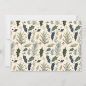 A Thrill of Hope Red Religious Arch Photo Feestdagenkaart (Achterkant)