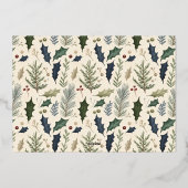 A Thrill of Hope Red Religious Arch Photo Folie Feestdagenkaart (Achterkant)