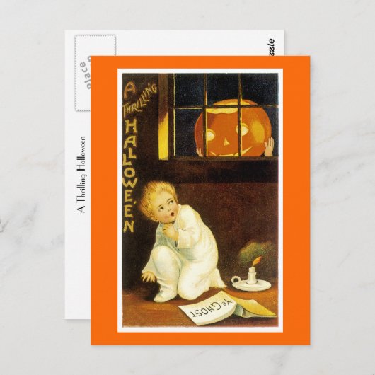 A Thrilling Halloween Briefkaart (Voorkant / Achterkant)