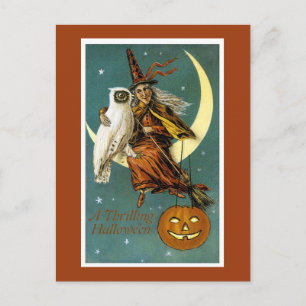 A Thrilling Halloween Briefkaart