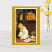 A Thrilling Halloween Kaart (Gele Bloem)