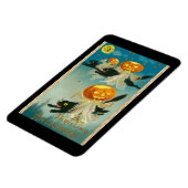 A Thrilling Hwe'en, Black Cats, Jack O Lantern Magneet (Linkerzijde)