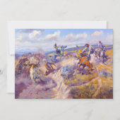 A Tight Dally and a Loose Latigo van C.M. Russell Bedankkaart (Voorkant)