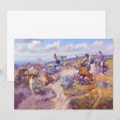 A Tight Dally and a Loose Latigo van C.M. Russell Bedankkaart (Voorkant / Achterkant)