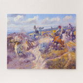 A Tight Dally and a Loose Latigo van C.M. Russell Legpuzzel (Horizontaal)