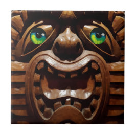 A Tiki Terraced - Ken Gage Art Tegeltje