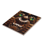 A Tiki Terraced - Ken Gage Art Tegeltje (Zijkant)