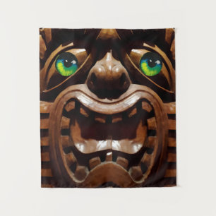 A Tiki Terraced - Ken Gage Art Wandkleed