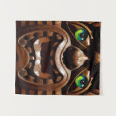 A Tiki Terraced - Ken Gage Art Wandkleed (Voorkant (horizontaal))