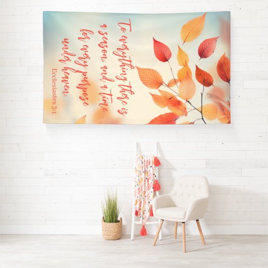 A Time for Every Purpose Ecclesiastes 3:1 Spandoek (Insitu)