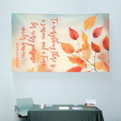 A Time for Every Purpose Ecclesiastes 3:1 Spandoek (Beurs)