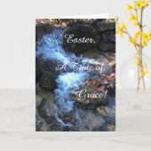 A Time of Grace, Easter Folded Greeting Card Kaart (Gele Bloem)