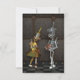 A tin Valentine Bedankkaart