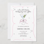 A Tini Bit Closer Bridal Shower Invitation Kaart (Voorkant)