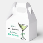 A Tini Bit Older 21st Birthday Party Bedankdoosjes (Voorkant)