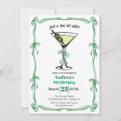 A Tini Bit Older 21st Birthday Party Kaart (Voorkant)