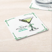 A Tini Bit Older 21st Birthday Party Kartonnen Onderzetters (Schuin)