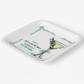 A Tini Bit Older 21st Birthday Party Papieren Bordje (Gebogen)