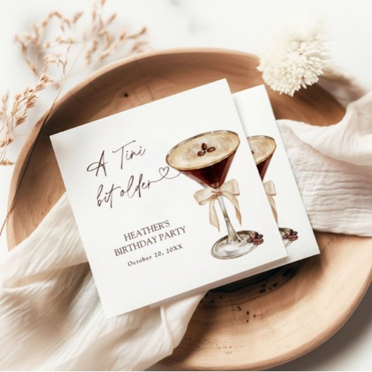 A Tini Bit Older Birthday Party Welcome Sign Servet