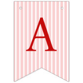 A Tini Bit Older Cute Bow Pink Red Birthday Vlaggetjes (Tweede vlag)