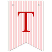 A Tini Bit Older Cute Bow Pink Red Birthday Vlaggetjes (Derde vlag)