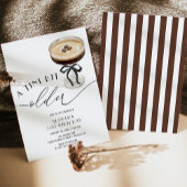 A Tini Bit Older Espresso Martini 21st Birthday Kaart