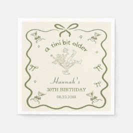 A Tini Bit Older Espresso Martini Bow Birthday  Servet