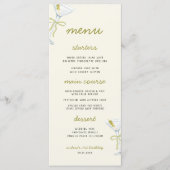 A Tini Bit Older Martini Birthday Party Menu (Voorkant)