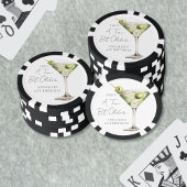A Tini Bit Older Martini Birthday Poker Chips