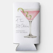 A Tini Bit Older Martini Birthday Seltzer Blikjeskoeler (Achterkant)