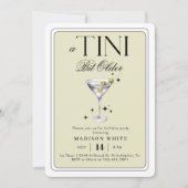 a Tini Bit Older Martini Olive Birthday Kaart (Voorkant)
