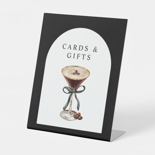 A Tini On is on the Way Baby Shower  Reclamebord Met Voetstuk (Voorkant)