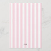 A Tini One Espresso Martini Baby Shower Invitation Kaart (Achterkant)