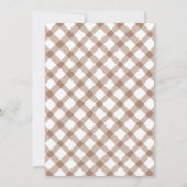 A Tini One Espresso Martini Baby Shower Kaart (Achterkant)