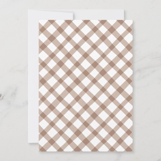 A Tini One Espresso Martini Baby Shower Kaart (Achterkant)