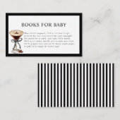 A Tini One is on the Way Baby Shower Enclosure Informatiekaartje (Voorkant / Achterkant)