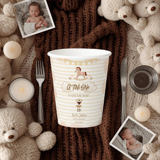A Tini One On The Way Espresso Martini Baby Shower Papieren Bekers