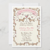 A Tini Weenie Bit Older Dachshund Martini Birthday Kaart (Voorkant)