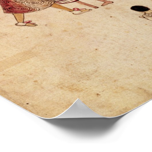 A Tlaxcalan-strijder Poster (Hoek)