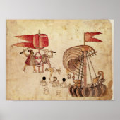 A Tlaxcalan-strijder Poster (Voorkant)