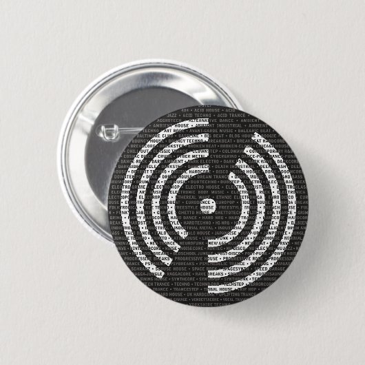 A to Z Electronic Music Button (Voorkant /achterkant)