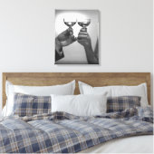 A Toast Canvas Afdruk (Insitu (Slaapkamer))