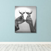 A Toast Canvas Afdruk (Insitu (Houten vloer))