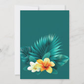 A Toast in thetropics | Tropical Graduation Party  Kaart (Achterkant)