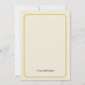 A Toast to Love Engagement Party Invitation Kaart (Achterkant)