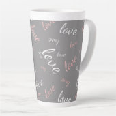 A Toast to Love – Valentine’s Day Mug Latte Mok (Rechterhoek)
